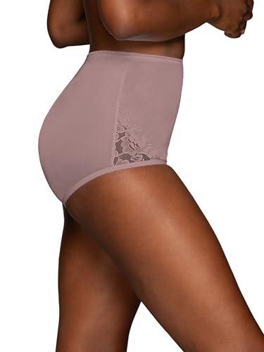 Image of Vanity Fair Women's Perfectly Yours Ravissant Nylon Brief Panties #15712 (Discontinued Colors)