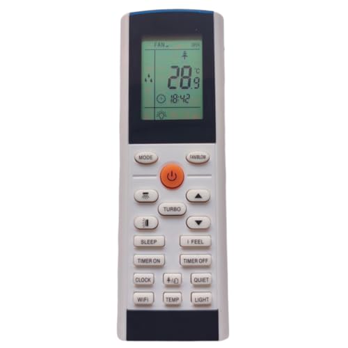Image of Upix AC Remote No. 193A with WiFi Function (No Backlight), Compatible /Replacement for Bluestar AC Remote (Exactly Same Remote Will Only Work)