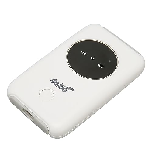 Image of 4G LTE WiFi Hotspot, Portable Router with 3200mAh Battery, Micro SIM Card Slot Hotspot, Ideal for Laptop, Phone, TV in Europe, Asia, Africa & Middle