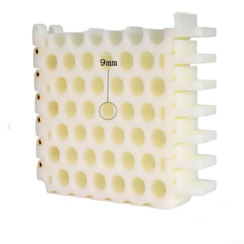 Anneau de rangement de câbles en fibre optique, anneau de gestion de câbles pour installation de fibre optique, accessoire professionnel de routage de câbles (6 x 6)
