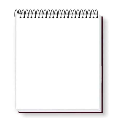 Caderno Flip Preto Sem Pauta Capa Dura 1 matéria 80 Folhas