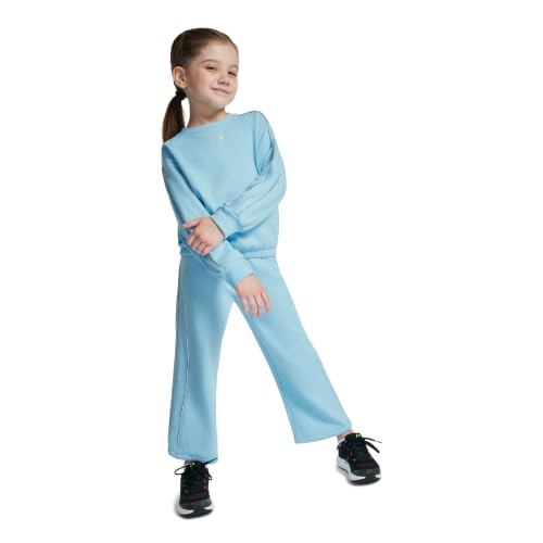 Image of Under Armour Girl's 2-piece Fleece Sweatshirt and Sweatpants Set, Soft & Comfortable