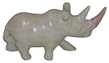 Zoom IMG-2 african soapstone rhino ornament 9 Zoom IMG-2 african soapstone rhino ornament 9