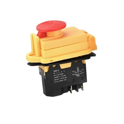Interrupteur électromagnétique 220V évitant le redémarrage accidentel YH02-A 5PIN