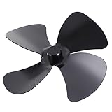 Pales de ventilateur alimentées par la chaleur : innovantes et design, font circuler efficacement l'air chaud dans toute la pièce, moins de consommation, plus d'efficacité, accessoire de pales de ventilateur de cheminée