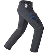 MOHEEN Men's 32" Lightweight Cargo Hiking Pants, Outdoor Quick Dry Water-Resistant Work Tactical ...