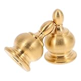 Fabriqué en cuivre : ce capuchon décoratif garantit que votre lampe reste robuste et fiable pour les années à venir, embouts de lampe en métal, décoration de lampe