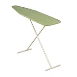 Household Essentials T-Leg Ironing Board with Cotton Cover, Chervil Green
