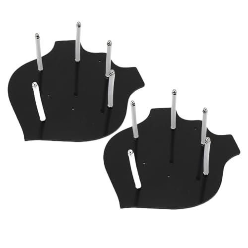 Topiky Support Mural en Acrylique pour 2 épées, Support d'affichage Transparent pour Hache ou Chauve-souris, Polyvalent avec Vis pour la sécurité du Bureau à Domicile, Assemblage Facile