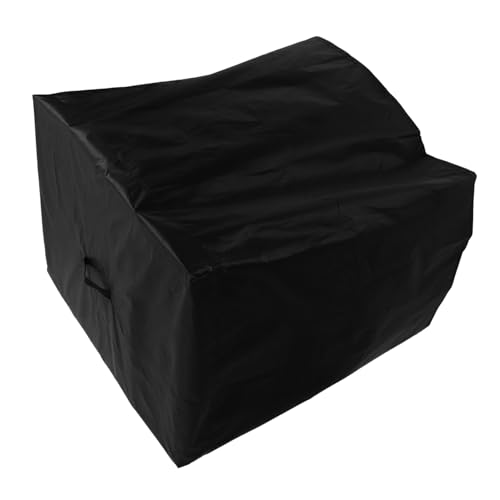 HEMOTON Abdeckung für Poolausrüstung Abdeckung für sandfilterpumpe Sandfilterpumpenabdeckung Abdeckhaube für Gartenteichpumpe Poolfilterabdeckung Pumpendeckel Oxford-Stoff Black