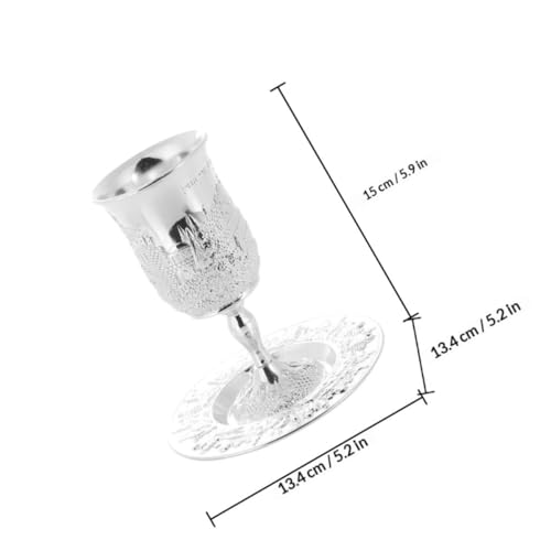 Copa de vino judía como regalo para anfitrión de Shabat 3