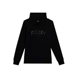 FREDDY Felpa Donna Collo Incrociato Alto Fondo Asimmetrico con Logo in Borchie