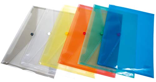 Envelope Wallet DONAU Press Stud PP A7 180 Micron Red/Document Archiving/Type-Envelope/Kind-with Press Stud/Index-N.a. / Material-PP/Colour-Red/Format- / Thickness (mm)-180 - Image 2
