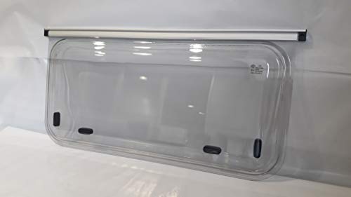 Finestra Universale Europa Per Camper E Caravan – Doppio Vetro 1200x460 Mm – Ricambio Con Maniglie E Braccetti - 3
