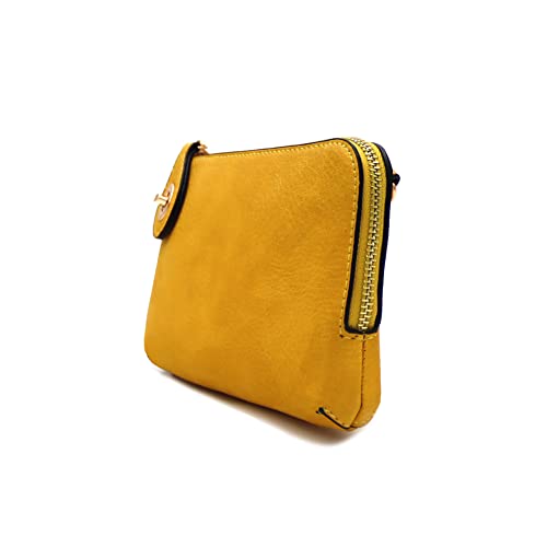 LOVESOME Women's Small Crossbody Bag Wristlet Clutch - Image 5