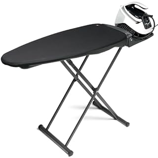 VIOLA Asse da Stiro Multifunzione Made in Italy, Aspirante, Riscaldante, Soffiante, Tavolo per Stirare con Vapore, Stiratura Professionale, Stira Facile, Pieghevole, Regolabile, Salvaspazio