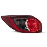 JSBOYAT Tail Light Assembly Replacement for 2013-2016 Mazda CX-5 Halogen Outer Taillight Left Driver