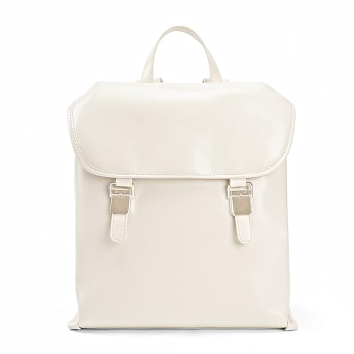Mini sac à dos blanc femme idéal pour vos sorties urbaines et voyages légers