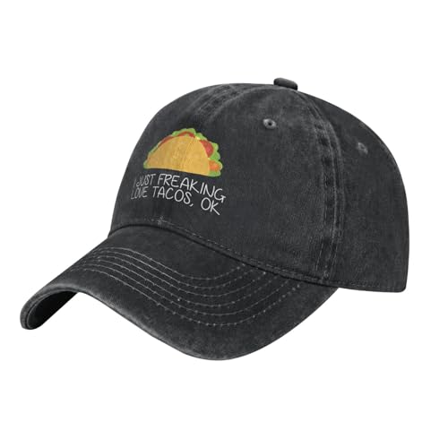 Adult Trucker Dad Hat I Love Tacos Baseball Cap Cowboy Hat Youth Ball Hat