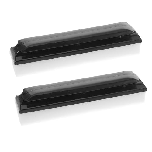 Garneck 2 Cepillos para Barba Negro Esponja Limpiadora para Vello Facial Cepillo Atrapapelusas para Lavabo Uso Doméstico y Peluquerías Herramienta Ergonómica y Portátil para Cuidado