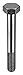 5/16"-18 x 2-3/8" Grade 8 UNC (Coarse) Hex Head Cap Screws, 50 pk.