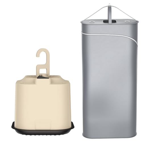Okeeyseda Secadora de Ropa EléCtrica PortáTil con Bolsa Secadora, Mini Secadora de Ropa Colgante MáQuina Secadora de Ropa RáPida Enchufe Europeo
