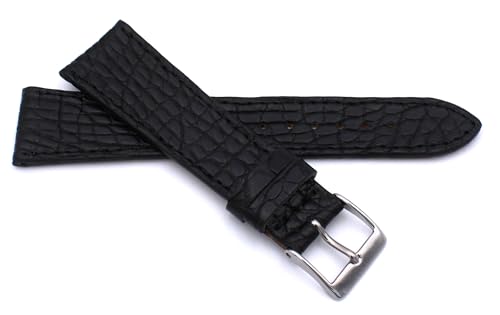 Bracelet montre Alligator Sulla 18mm à 22mm pour remplacer un cuir usé