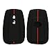 kwmobile Autoschlüssel Schutzhülle kompatibel mit Toyota 2-Tasten Smart Key Autoschlüssel Hülle - Schlüsselhülle aus Silikon - in Schwarz Rot kwmobile günstig Kaufen-kwmobile Autoschlüssel Schutzhülle kompatibel mit Toyota 2-Tasten Smart Key Autoschlüssel Hülle - Schlüsselhülle aus Silikon - in Schwarz Rot