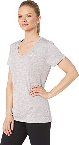 Image of Under Armour Womens Tech V-Neck Twist Short-Sleeve T-Shirt