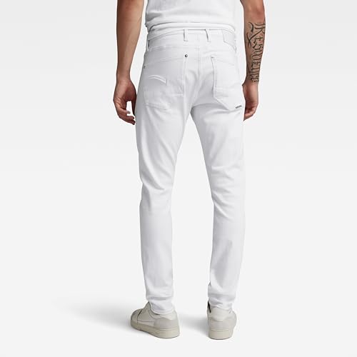 G-STAR Men Resell FWD Skinny Jeans, Blanco (Paper White Gd D20071-c258-g547), 28W x 32L2