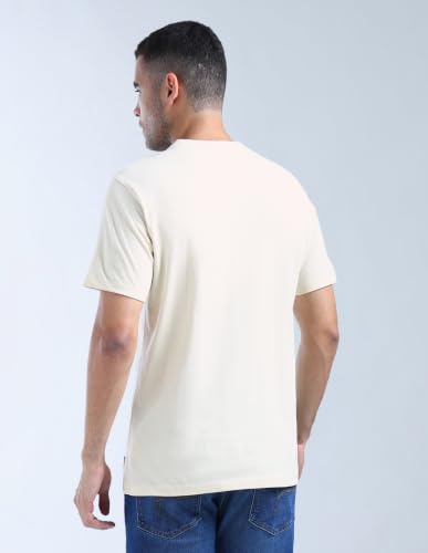 Image of Flying Machine Men's Regular Fit T-Shirt | Printed | Tshirt for Man