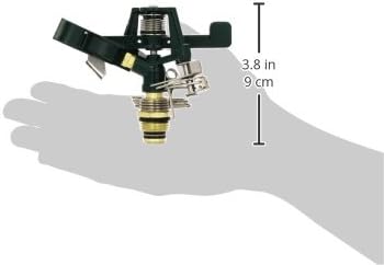 Miniatura 4 de Orbit Paquete de 3 cabezales rociadores de impacto de zinc para riego de patio