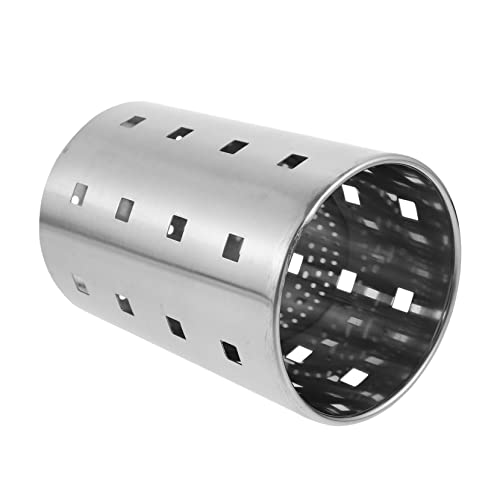 Cabilock Stainless Steel Cutlery Holder Utensil Draining Rack for Forks Knives Chopsticks Slot Design for Drainage for Kitchen Organization