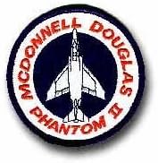 Navy Patches Mcdonnell Douglas F-4"Phantom II 3" Patch