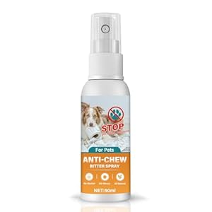 SCOBUTY Pet Corrector Spray for Dogs, Bitter Dog Spray, Anti Chew Spray for Dogs Training & Behaviour Aids Anti Scratch Cat Spray for Dog Repellent Outdoor