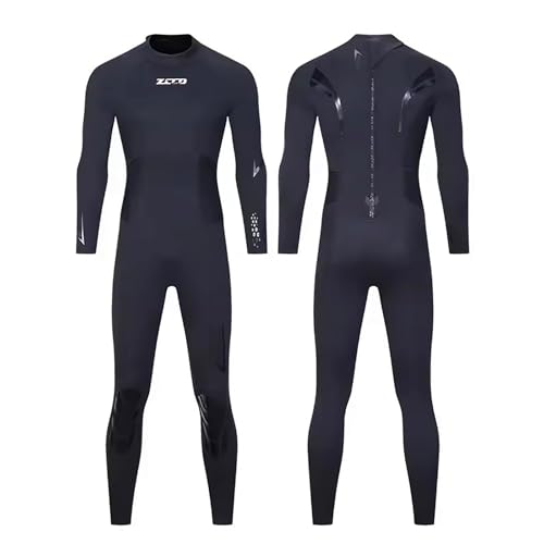 WYYHAA 3Mm Neoprene Wetsuit for Women Men, One-Piece Long Sleeve Full Body Diving Suit Warm UV Protection for Snorkeling, Surfing, Canoeing, Scuba,Men,XXL