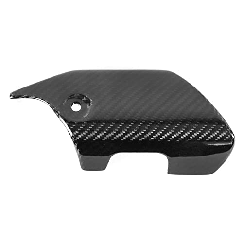 Cubierta de escape para Yamaha YZFR1 R1M contra quemaduras con fibra de carbono 3K de protección