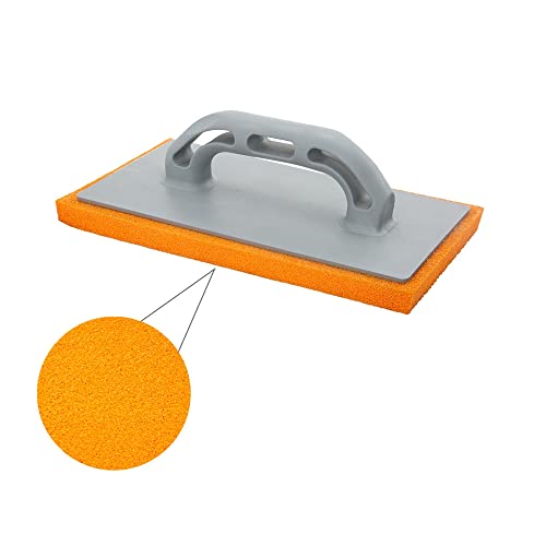 WOLFPACK LINEA PROFESIONAL - Talocha Espuma Naranja Mango De Fibra 14x28 cm. Acabado Fino