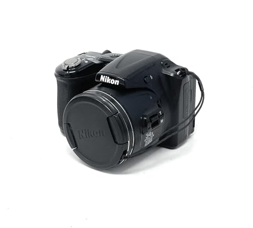 Nikon Coolpix L830 Fotocamera Digitale, CMOS, 1/2.3, Megapixel Reali 16.79, Megapixel Effettivi 16, Nero [Versione EU]