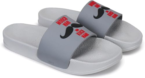 Image of Extra Soft Classic Casual with Regular wear with Ultra Soft & Flexibility Technology Slipper for Men's & Boy's White