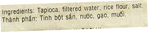 Miniatura 6 de Three Ladies 2 paquetes de envoltorios cuadrados de papel de arroz (8.7 in), paquete de 2