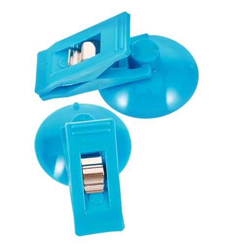 Anneome 2pcs Car Card Holder Suction Cup Parking Ticket Holder Clip Windshield Accessory Mount for Car Office