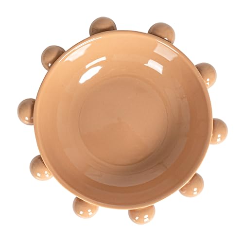Cuenco de cerámica Bloomingville de 9.75 pulgadas color nude para momentos compartidos 5