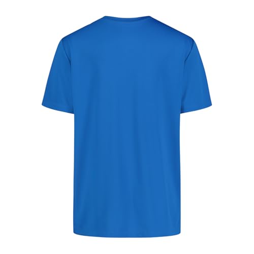 Image of Messi Boys' Lifestyle Short Sleeve Top, Loose-Fit Shirt with Logo, Comfortable, All-Day Wear