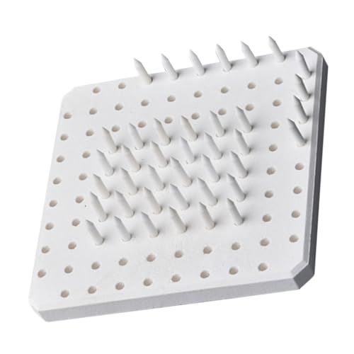 DOITOOL 60pc Pottery Kiln Stilts Cone Ten Glaze Support Nails Firing Accessories