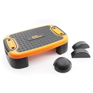 66fit Multi Function Step Board – Balance Wobble Rocker Stretch Aerobic Stepper