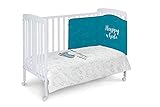 Set 4 piezas para cuna 60x120 Nordico, Protector, Bajera y M
