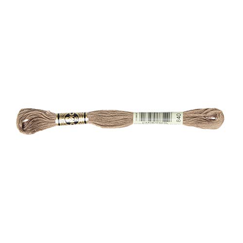 Image of DMC 6-Strand Embroidery Cotton Floss, Medium Beige Brown