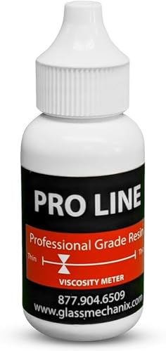 Glass Mechanix Pro Line 2 Resin Windshield Repair System - 15ml: Professional-Grade Kit for Expert-Level Glass Restoration, Chip Repair, and Crack Reinforcement, Ensuring Superior Clarity.