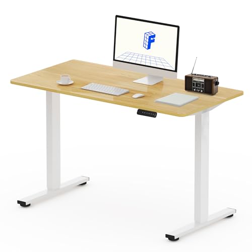 FLEXISPOT ONE PIECE Electric Standing Desk Height Adjustable Sit Stand Up Desk Adjustable Desk for...